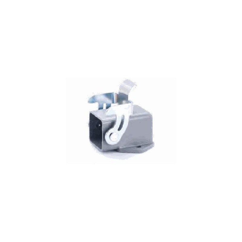 Embase encastrée 3A, Alliage de zinc moulé, Alliage de zinc moulé, IP65, Sortie basse